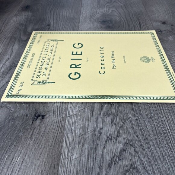 Grieg Concerto in A Minor Op 16 Piano Duet Sheet Music Schirmer Vol 1399 - Picture 4 of 6
